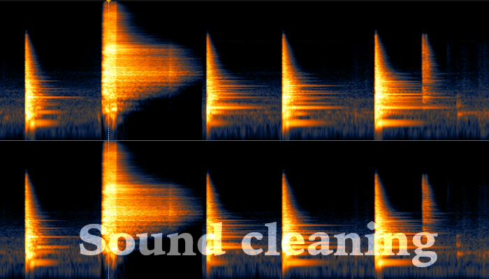 Sound cleaning